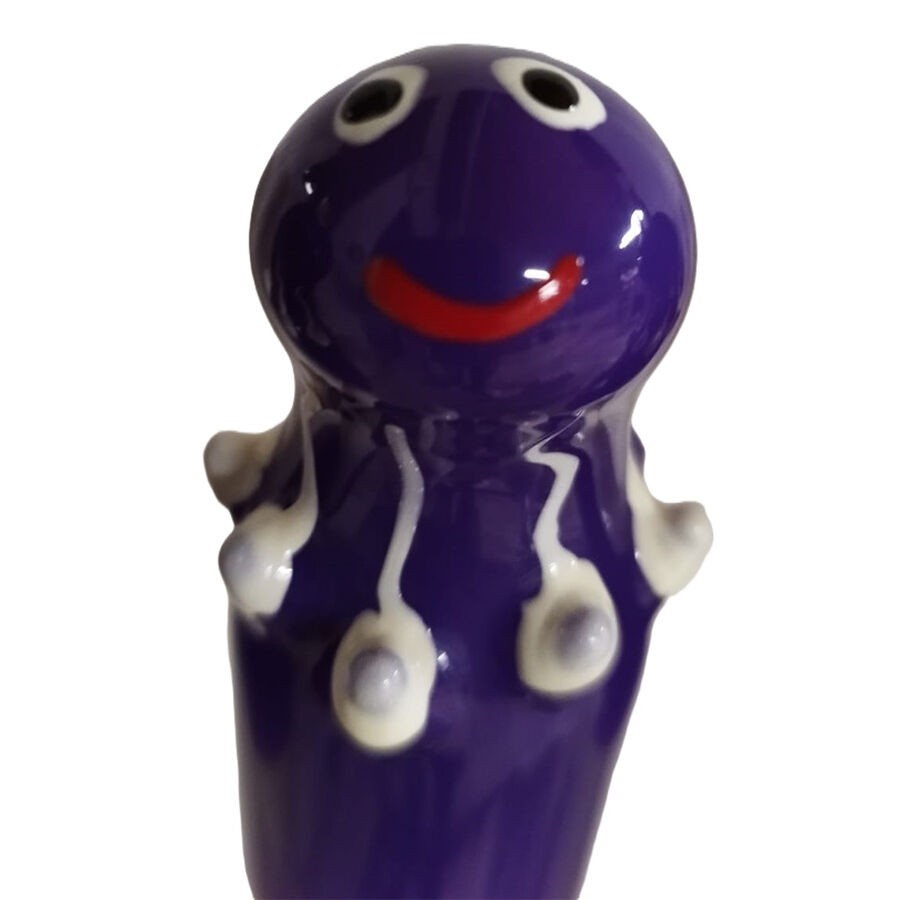 CONDOMERIE - PRESERVATIVOS NOVIDADES PINTADOS À MÃO POLVO ROXO